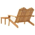 thumbnail image 3 of vidaXL 2 Piece Adirondack Garden Lounge Set Solid Wood Acacia, 3 of 5