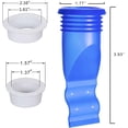 thumbnail image 2 of Drain Backflow Preventer, One Way Valve Drainage Round Washing Machine Floor Drain Silicone Core, Waterless Trap Seal, 2 of 6