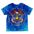 thumbnail image 2 of Utah Vintage Distressed State Flag All Over Toddler T Shirt Multi 6T, 2 of 2