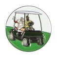 thumbnail image 2 of Marcador de pelota de golf, marca de pelota de golf, esmalte sólido de 25 mm sin clip para sombrero, marcador de pelota de golf en relieve de metal Estilo D, 2 of 8