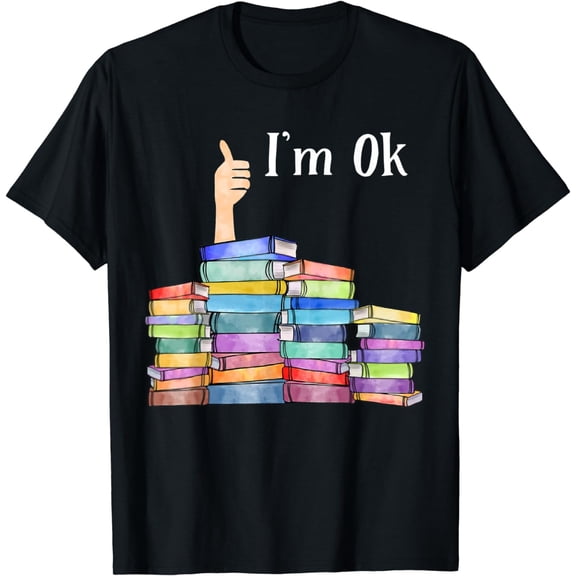 Reading Book Lovers I'm Ok National Book Lovers Day T-Shirt