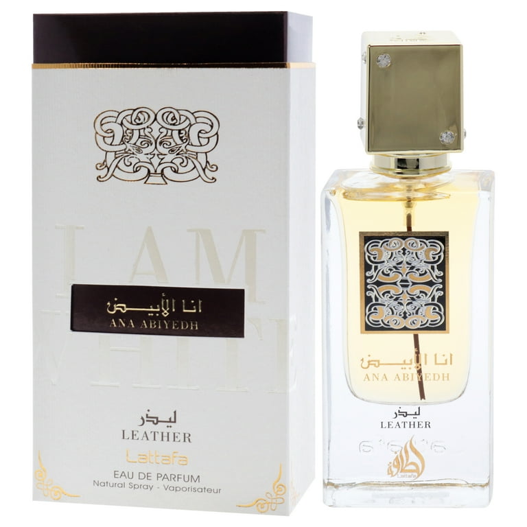Ana Abiyedh Leather Eau De Parfum Spray (Unisex) By Lattafa - 2 oz Ana Abiyedh Leather Eau De Parfum Spray (Unisex) By Lattafa - 2 oz