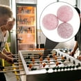 thumbnail image 2 of OULII 3pcs Foosball Game Balls Table Soccer Balls Replacement Durable Plastic Design For Tabletop Soccer Games, 2 of 5
