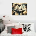 thumbnail image 5 of Nawypu F-18 Airplane Decor Aviation Canvas Wall Art Prints Hornet Strike Fighter Jet Poster Air Force Picture Plane Wall Decor Military Aircraft Framed Artwork Boys Room Bedroom Decoration, 5 of 6
