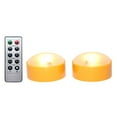 thumbnail image 5 of Halloween LED Pumpkin Lights Battery Operated - Orange Pumpkin Lights with Timer and Remote Halloween Decor - Halloween Jack-O-Lantern Decoration Outdoor - Flameless Pumpkin Candles 2-pack, 5 of 7