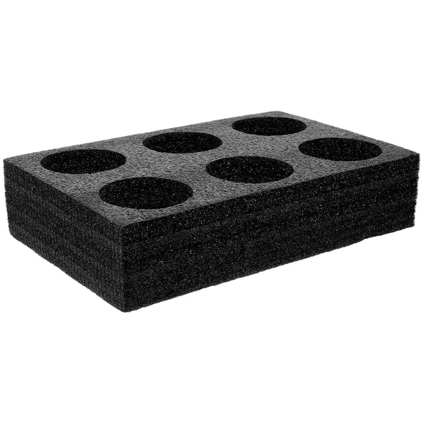 Soporte de taza de té de leche Café portátil Café Carrier Bebidas Bebas de embalaje (Tipo de 6 hoyos)