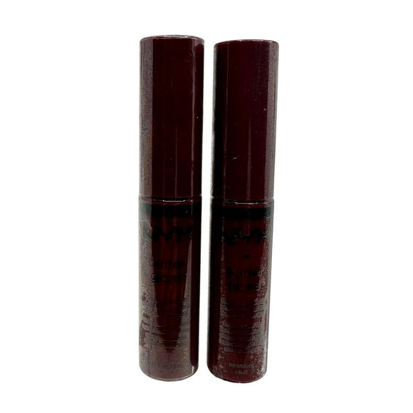 NYX Professional Makeup Butter Lip Gloss Red Velvet 0.27 OZ DUO