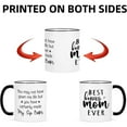 thumbnail image 3 of Gifts for Mom - Best Bonus Mom Ever Mugs, Mothers Day Gifts, Mom Gifts, Mugs Gifts for Mom, Birthday Gifts, Futtumy 11 fl oz White Coffee Mugs Ceramic Mug Tea Cup, 3 of 10