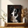 thumbnail image 6 of Border Collie Dog Portrait Canvas Print Wall Art for Living Room Bedroom Office Den Pet Lover Home Decor, 6 of 8