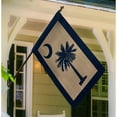 thumbnail image 2 of Evergreen Flag, South Carolina Palmetto House Burlap Flag, 44'' x 1'' inches, 2 of 2