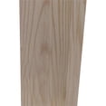 thumbnail image 2 of 3 1/2"W x 6"D x 6"H Traditional Smooth Knee Brace, Douglas Fir, 2 of 4