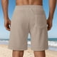 thumbnail image 5 of Pantalones cortos deportivos casuales de jacquard europeos nuevos para hombre - Pantalones cortos de playa holgados y elásticos para actividades al aire libre, 5 of 6
