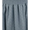thumbnail image 3 of Women's Eyelet  Flutter  Smocked Waist Ruffled Hem Dress, 3 of 4