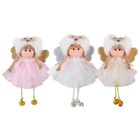 

Savings up to 60% Off! SHOPESSA Lace Gauze Dress Princess Girl Pendant Cute Plush Angel Doll Home Decoration on Clearence Great Gifts for Less