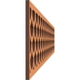 thumbnail image 3 of Ekena Millwork 46 5/8"W x 8"H x 3/8"T Hudson Fretwork Moulding, Cherry, 3 of 13