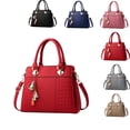 thumbnail image 1 of LHSHID Womens Handbags Ladies Purse Satchel Shoulder Bags Roomy Fashion Tote Leather Bag Handbag Storage Organizer Handbag Charms Handbag Storage Handbags And Purses For Women Over 50, 1 of 8