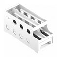 thumbnail image 1 of Dispensador automático de bandeja para huevos, organizador de huevos, caja de almacenamiento, ahorro de espacio, hecho de PP resistente para refrigera, 1 of 9