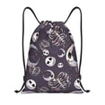 thumbnail image 1 of Goofa The Nightmare Before Christmas Print Drawstring Backpack Bag Sport Gym Sackpack Cinch Bags Drawstring Bags Draw String Sport Bag-Small, 1 of 6