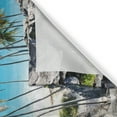 thumbnail image 3 of Ambesonne Tropical Kitchen Curtains, Barbados Beach Ocean, 55"x39", Multicolor, 3 of 3