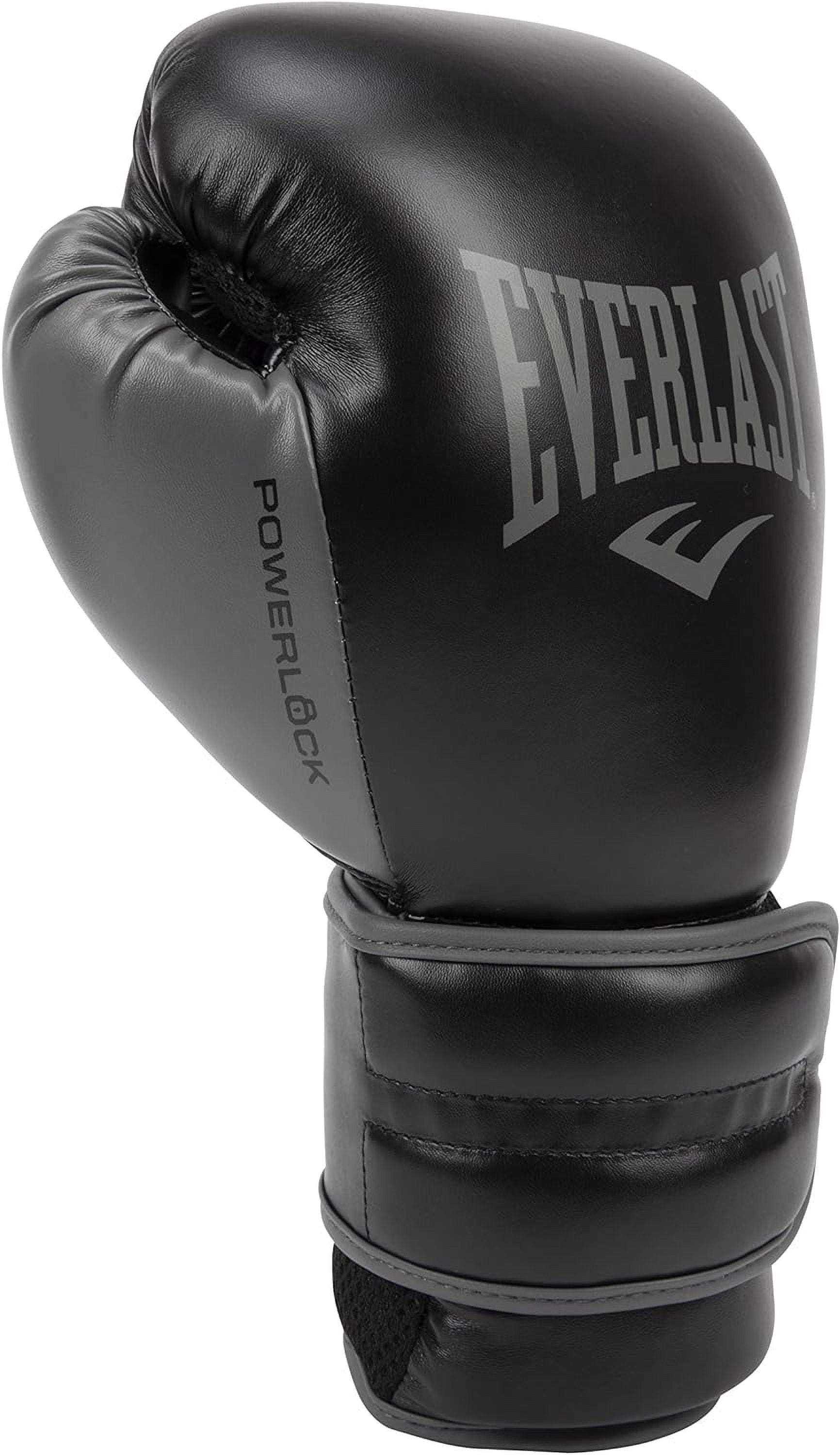 Luvas de Boxe Everlast Powerlock com Amarração - 12 OZ - Adulto