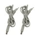thumbnail image 5 of Cable de electrodo gris, 2 piezas, 4,9 pies, tipo pin, cable de cables tipo pin, conector de pin, cable TENS, materiales de la mejor calidad, 5 of 14