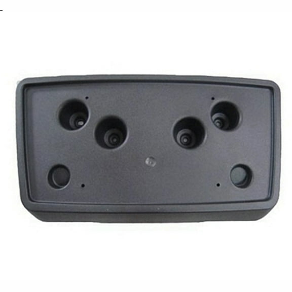 New Aftermarket Premium Fit Front License Plate Bracket Made Of Plastic 15781555 fits 2007-2013 GMC Sierra 1500