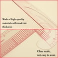 thumbnail image 3 of Jupean Ruler, Sewing Ruler, for Beginners Tailors Designers, 3 of 7