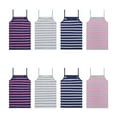thumbnail image 2 of Buyless Fashion Girls Tank Tops - Sleeveless Cami Tanks Cotton Undershirts for Dance Gymnastics, Kids & Toddler Size (8 Pack), 2 of 7