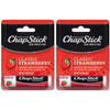 ChapStick Skin Protect & Moisturize Lip, Classic Strawberry, 0.15oz, Pack of 2