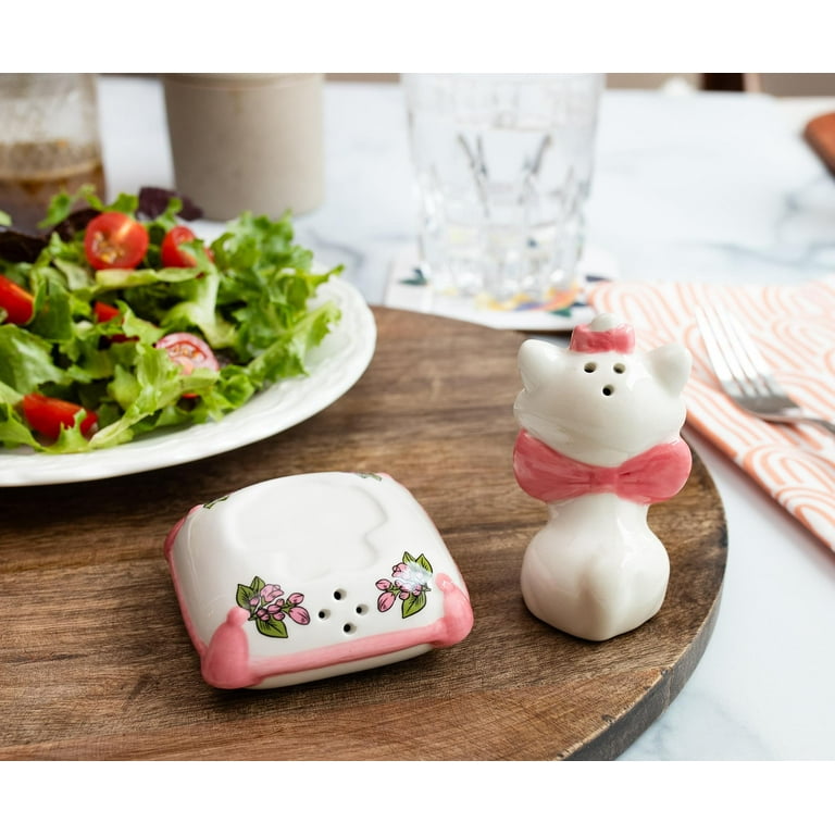 Disney The Aristocats Marie With Pillow Ceramic Salt and Pepper