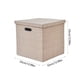 thumbnail image 3 of Fiudx Caja de Almacenamiento, Organizador de Tela Versátil, Elegante Diseño Beige, Gris y Caqui, Cesta Plegable Que Ahorra Espacio, para Uso En Casa o En La Oficina, Fácil de Limpiar y Mantener., 3 of 6