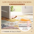 thumbnail image 4 of EnHomee Area Rugs for Living Room 4x6 Area Rugs Machine Washable Area Rugs Vintage Boho Indoor Area Rugs for Bedroom,Colorful, 4 of 10