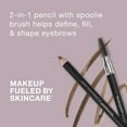 thumbnail image 3 of Neutrogena Nourishing Eyebrow Pencil and Brush, Brown 30,.04 oz, 3 of 10
