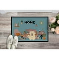thumbnail image 2 of White Chow Chow Sweet Home Door Mat, 2 of 3