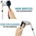 thumbnail image 6 of PULLIMORE Golf Club Brush Double-Sided Groove Cleaner With 2ft Retractable Zip-line Metal Buckle and Retractable Sharp Pick Cleaning Tools (Blue), 6 of 9