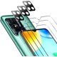 thumbnail image 1 of Pack de 3 Protectores de Pantalla de Vidrio Templado para Xiaomi Redmi 10C / Xiaomi Poco C40, con 3 Piezas Protector de Cámara Trasera, Vidrio de Dureza 9H, Anti-Arañazos, Sin Burbujas Sailing  Electrónica, 1 of 5