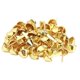 thumbnail image 1 of 100 piezas de base de placa para bolsa, base de bolsa de metal plana, cono de tachuelas, forma de hongo Oro, 1 of 9