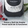 thumbnail image 4 of Licuadora Hamilton Beach Wave Action Silenciosa 800W 12 Funciones Jarra de Vidrio 1.2L Ice Sabre (Reacondicionado), 4 of 9