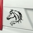 thumbnail image 3 of 2 uds-19,5 cm pegatina reflectante blanca y negra para coche cabeza de caballo con animales encantadores, modelo de cuerpo, pegatina decorativa, pegatinas para coche Sincero Electrónica, 3 of 5