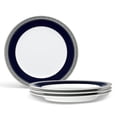 thumbnail image 1 of Platos de ensalada Noritake Crestwood Cobalt Platinum, juego de 4, 1 of 9