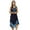Navy / Blue, variant on Riviera Sun Batik Embroidered Dress Sundresses for Women (Navy / Blue, X-large)