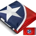thumbnail image 1 of Anley EverStrong Series Embroidered Tennessee State Flag 3x5 Feet - Embroidery & Heavy Duty Canvas Header - Nylon Tennessee TN Flags, 1 of 7