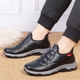 thumbnail image 5 of NOKIO Men'S Thermal Snowproof Winter Shoes Men's Winter Leather Cotton Boots Comfortable Plus Velvet Thick Cold Snow Boots Men'S Leisure Snow Ground Shoes, 5 of 5