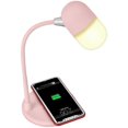 thumbnail image 4 of Smart Wireless Charging Bluetooth Flash Step Brightness Adjustment Mini Music Night Light -White, 4 of 5