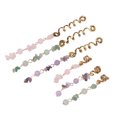 thumbnail image 1 of Accessoires pour Dreadlocks, Pendentif en Alliage ABS Couleurs Riches 6 Pcs Large Application Polyvalente pour Quotidien Sortie, 1 of 8