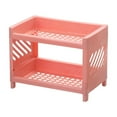 Storage Shelf Vmvidoty Desktop Doublelayer Storage Rack Cosmetics