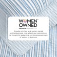 thumbnail image 4 of Striped Quilt Set - Lightweight, Soft, All-Season - 2-Piece Reversible Watercolor Printed Bedding Set (Twin / Twin XL, Blue), 4 of 6