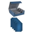 thumbnail image 1 of Caja para baraja de cartas, resistente y estándar, con capacidad para más de 1800 cartas, duradera y con 4 divisores. Gris azulado, 1 of 9