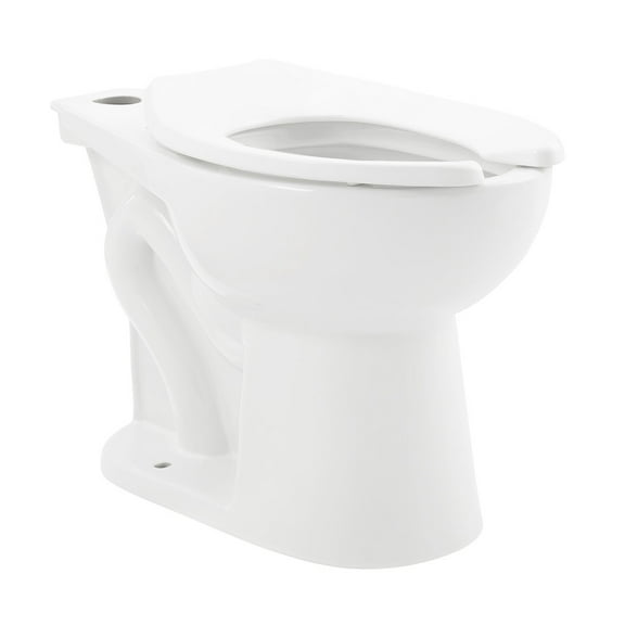 Sirene Floor-Mounted Comfort Height Commercial Elongated Top Flush Spud Flushometer Toilet Bowl