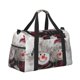 thumbnail image 2 of Fotbe Christmas Snowman With Hat Bolsa de Viaje con Estampado, Bolsa de Fin de Semana para Mujer con Compartimento para Zapatos, Bolsa de Gimnasio con Bolsillo Húmedo, 2 of 7